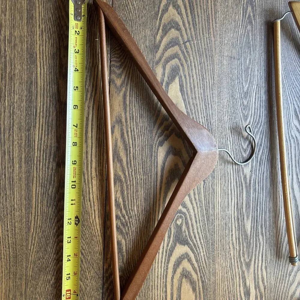 Vintage Wooden Hangers - Set Of 2 pre owned